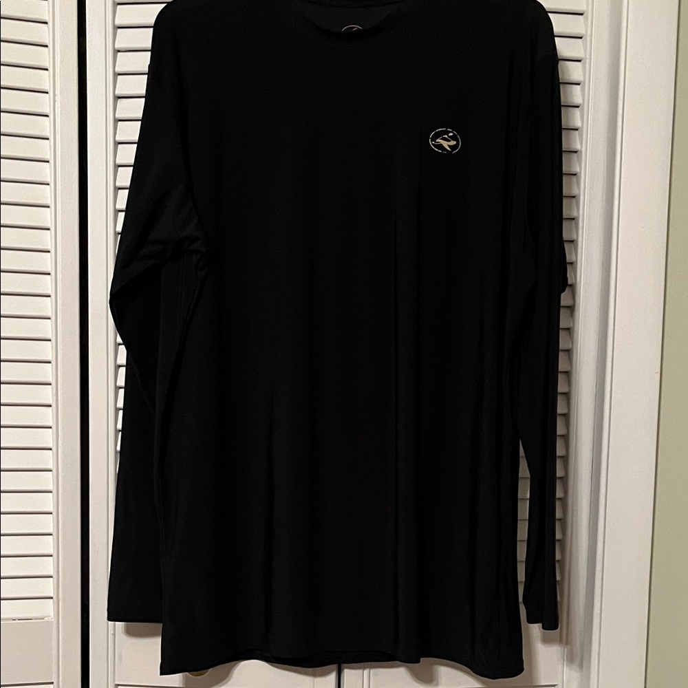 RedHead Black Long Sleeve Men's Tee